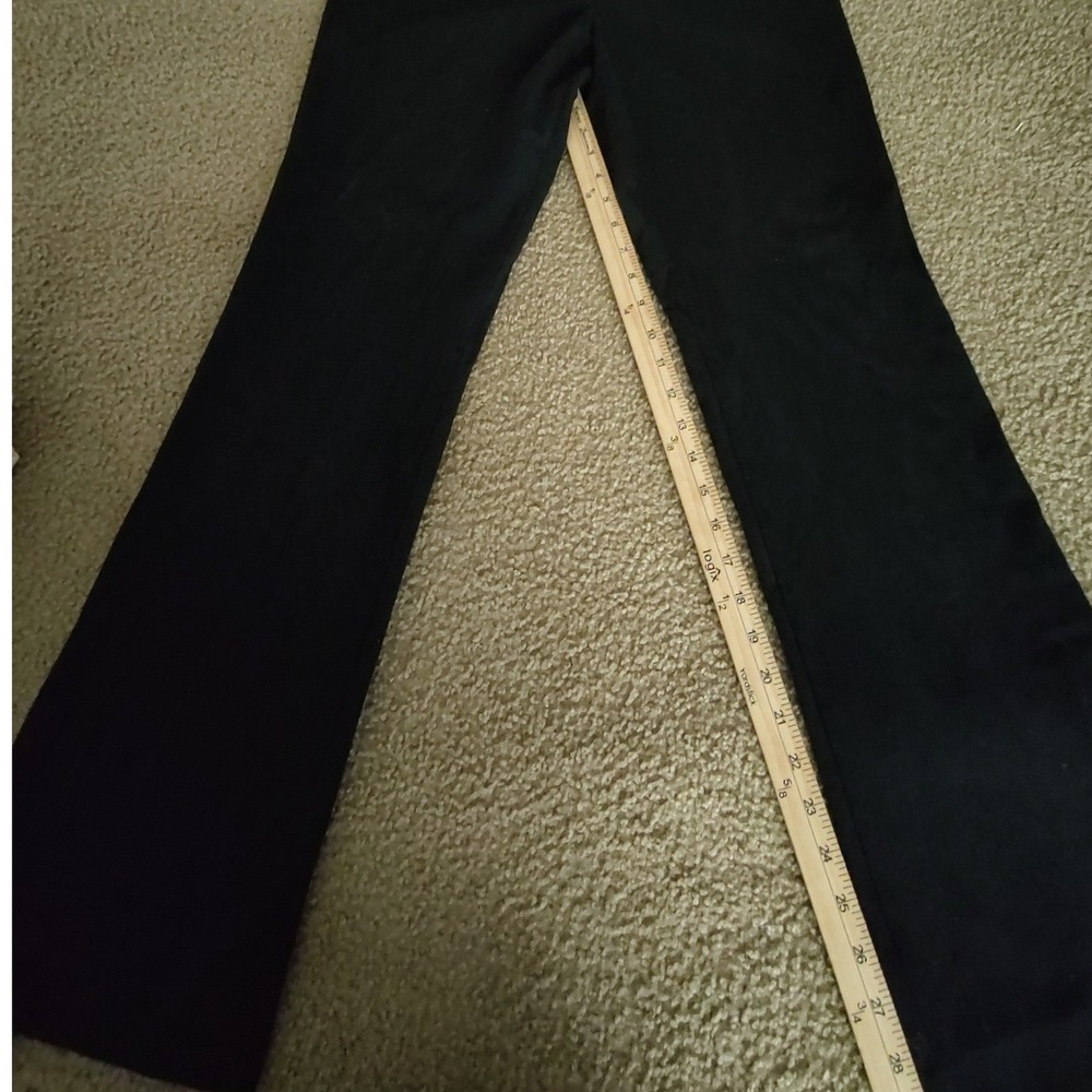 New York & Company Dress Pants Womens 8 Black Excellent 7th Avenue Bootcut Flare
